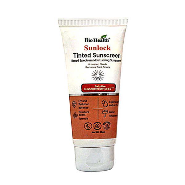 Tinted sunscreen