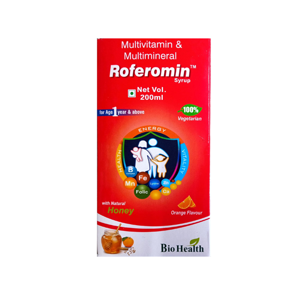 Bio Health Roferomin Multivitm Syrup