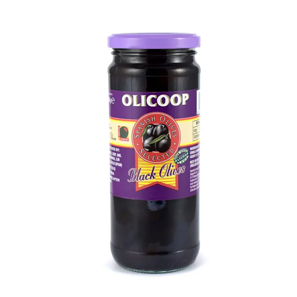 Olicoop Black Pitted Olives